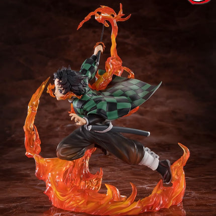 Tamashii Nations FiguartsZERO - Demon Slayer: Kimetsu no Yaiba - Tanjiro Kamado (Kyojuro Rengoku's Sword Guard ver.) Statue