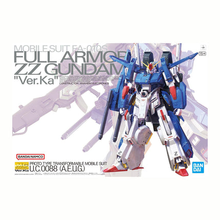 Bandai Hobby - 1/100 MG Mobile Suit Gundam ZZ - FA-010S Full Armor ZZ Gundam ver. Ka MG Model Kit