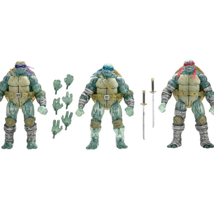 NECA Teenage Mutant Ninja Turtles The Last Ronin GHOST BROTHERS Ultimate Action Figure 3-Pack