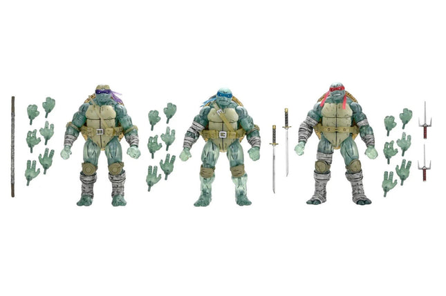NECA Teenage Mutant Ninja Turtles The Last Ronin GHOST BROTHERS Ultimate Action Figure 3-Pack