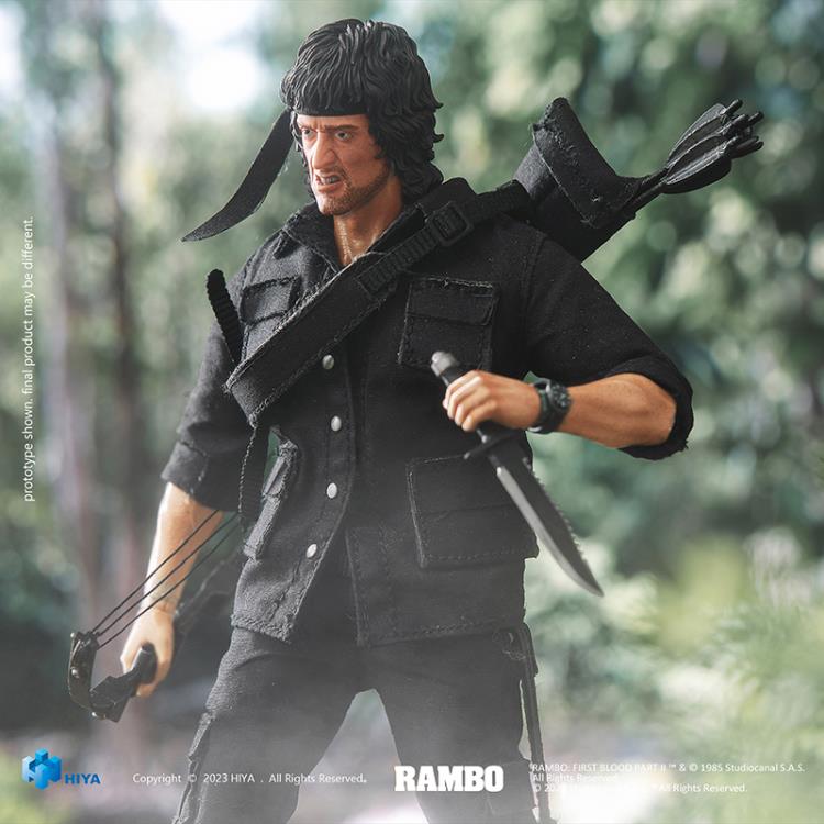 Rambo: First Blood Part II Exquisite Super Series John Rambo 1/12 Scal