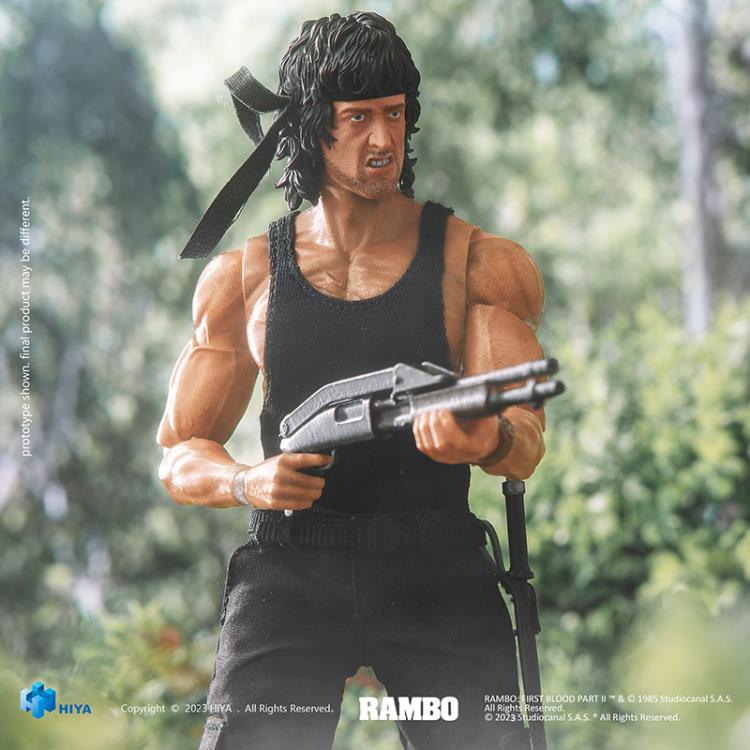 Rambo: First Blood Part II Exquisite Super Series John Rambo 1/12 Scal