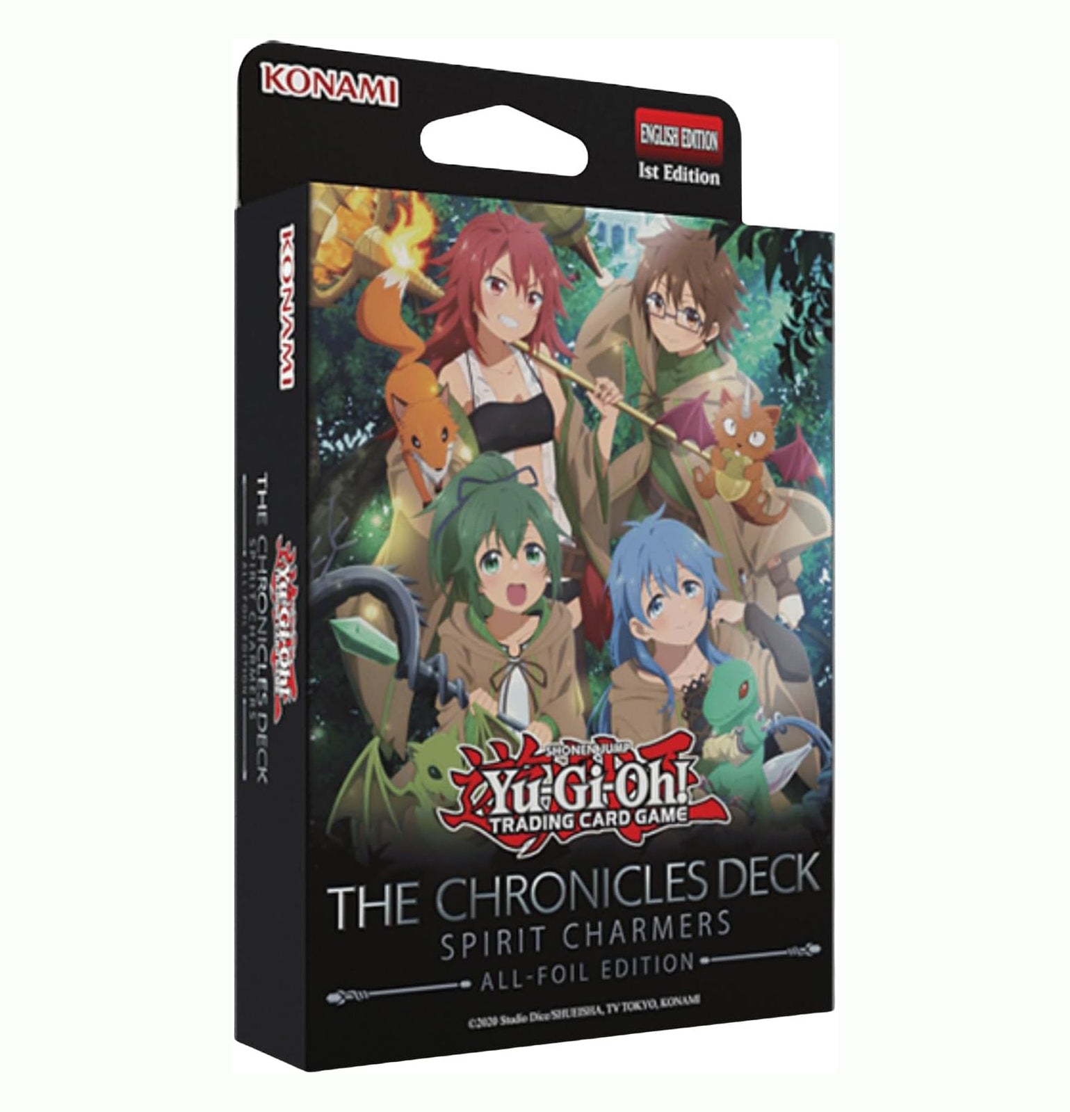 Konami Yu-Gi-Oh! - The Chronicles Deck, Spirit Charmers, All-Foil Deck Edition Deck (ENGLISH EDITION)