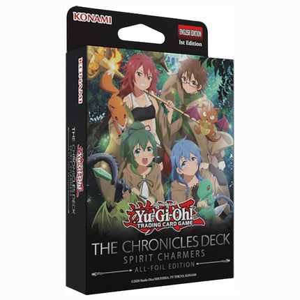 Konami Yu-Gi-Oh! - The Chronicles Deck, Spirit Charmers, All-Foil Deck Edition Deck (ENGLISH EDITION)