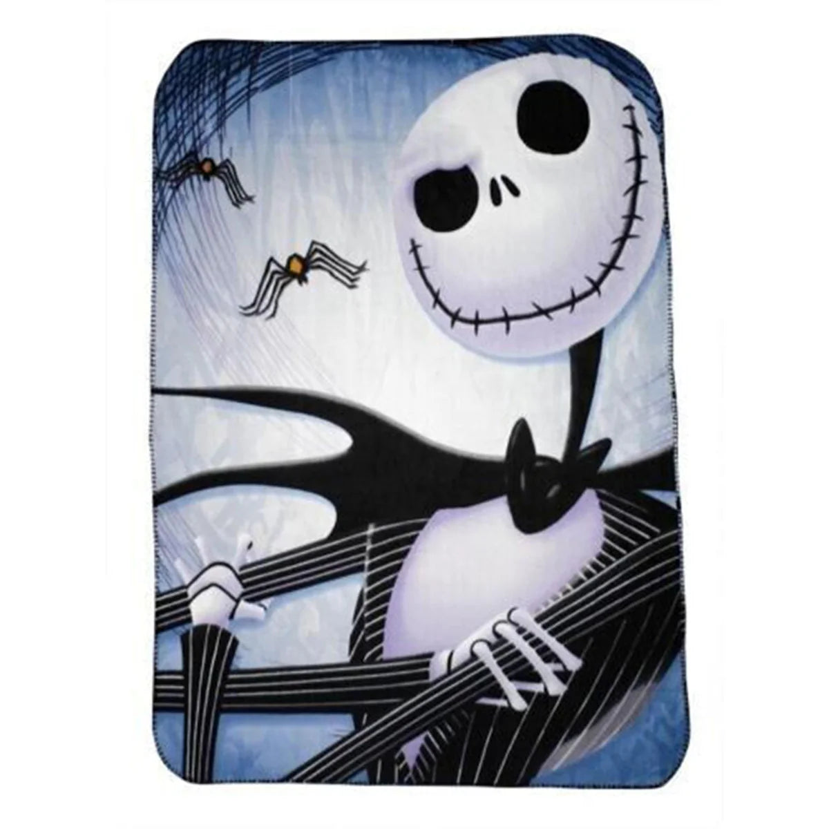 Nightmare Before Christmas - Jack Skellington Blanket Cartoon Painting (45"X 60") | Nightmare Before Christmas Bedroom Décor