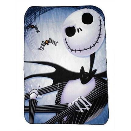 Nightmare Before Christmas - Jack Skellington Blanket Cartoon Painting (45"X 60") | Nightmare Before Christmas Bedroom Décor