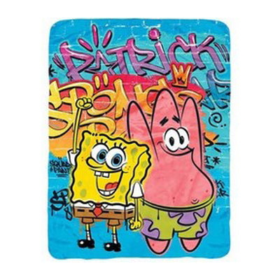 Spongebob Squarepants Cartoon Painting (45"X 60") | Bob and Patrick Bedroom Décor