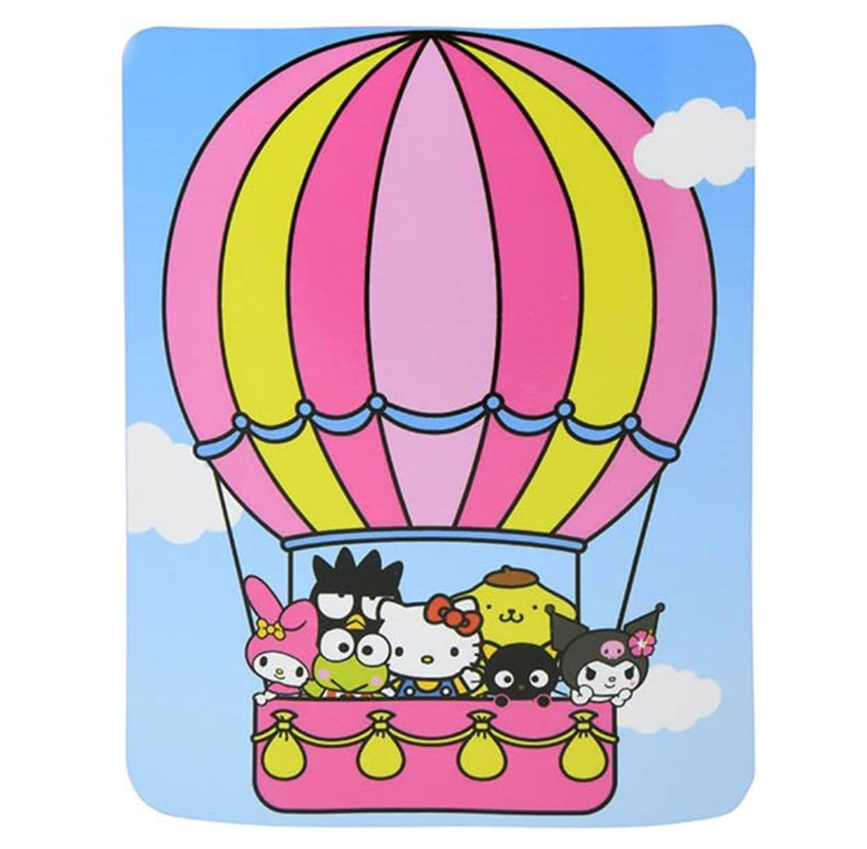 Hello Kitty and Friends Blanket Cartoon Painting (40"X 60") | Hello Kitty Bedroom Décor