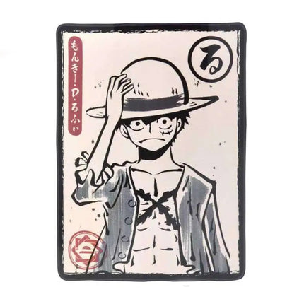 One PIece Blanket Cartoon Painting (40"X 60") | Monkey D. Luffy Bedroom Décor