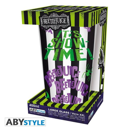 Beetlejuice "It's Showtime!" 400ml Glass