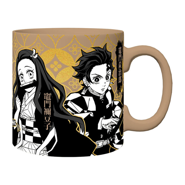 ABYSTYLE Coffee Mug - Demon Slayer Characters Design King Size 21 Fl Oz