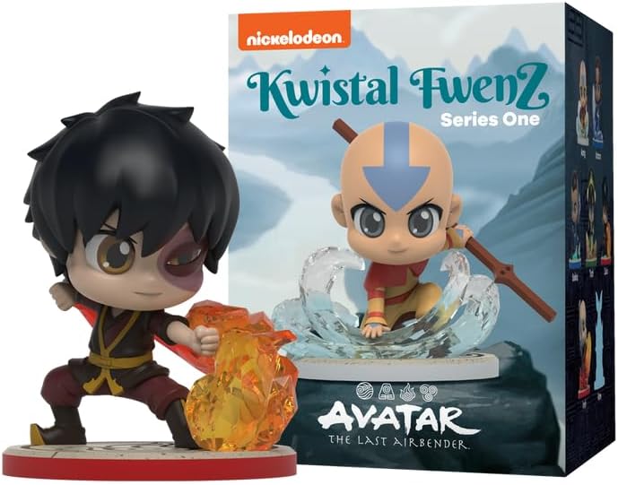 Avatar The Last Airbender Kwistal Fwenz Series 1 | Blind Box Collectible Figurines