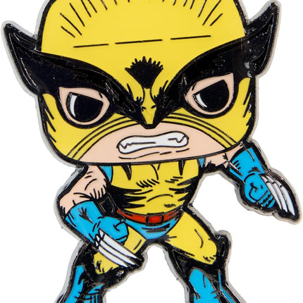 Funko Loungefly Marvel: Wolverine 50th Anniversary - The Incredible Hulk and The Wolverine 4-Piece Pin Set