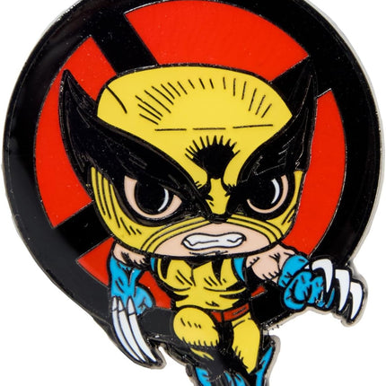 Funko Loungefly Marvel: Wolverine 50th Anniversary - The Incredible Hulk and The Wolverine 4-Piece Pin Set