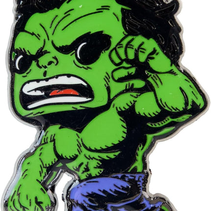 Funko Loungefly Marvel: Wolverine 50th Anniversary - The Incredible Hulk and The Wolverine 4-Piece Pin Set