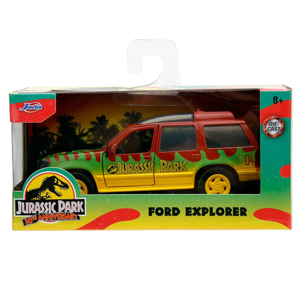 Jada Toys - Jurassic Park 1:32 1993 Ford Explorer Die-Cast Car, Toys for Kids and Adults