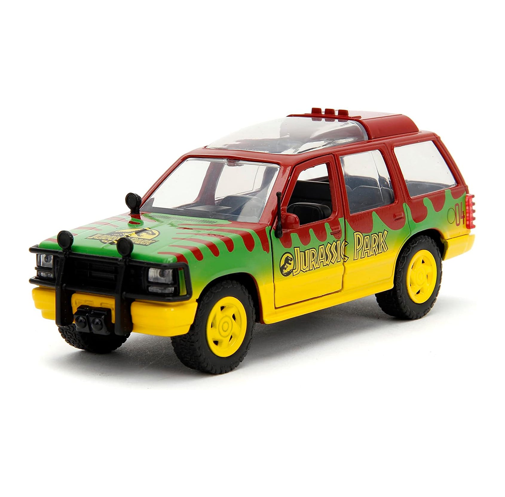 Jada Toys - Jurassic Park 1:32 1993 Ford Explorer Die-Cast Car, Toys for Kids and Adults