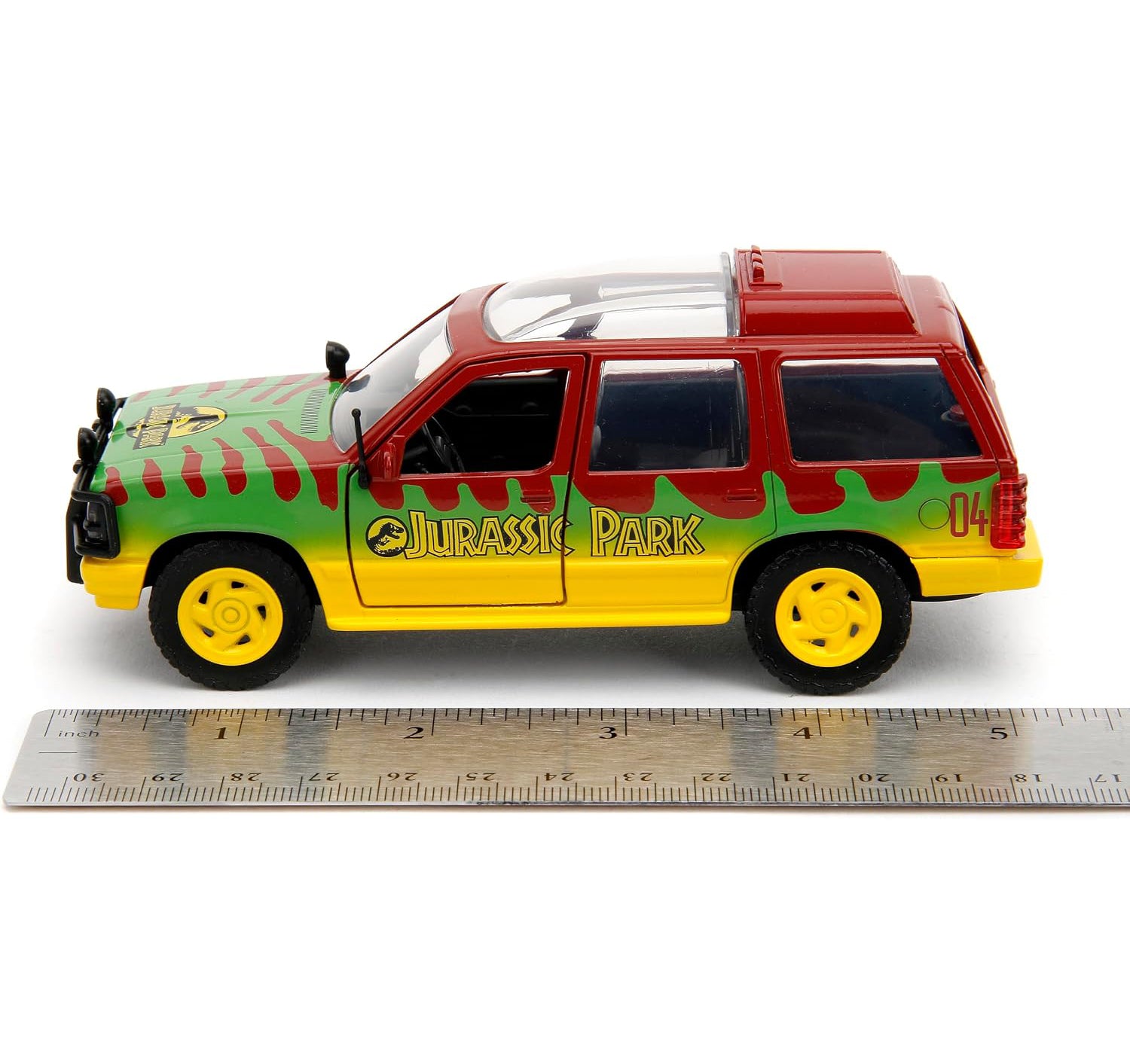 Jada Toys - Jurassic Park 1:32 1993 Ford Explorer Die-Cast Car, Toys for Kids and Adults
