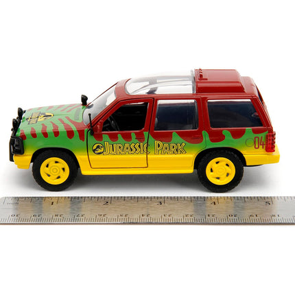 Jada Toys - Jurassic Park 1:32 1993 Ford Explorer Die-Cast Car, Toys for Kids and Adults