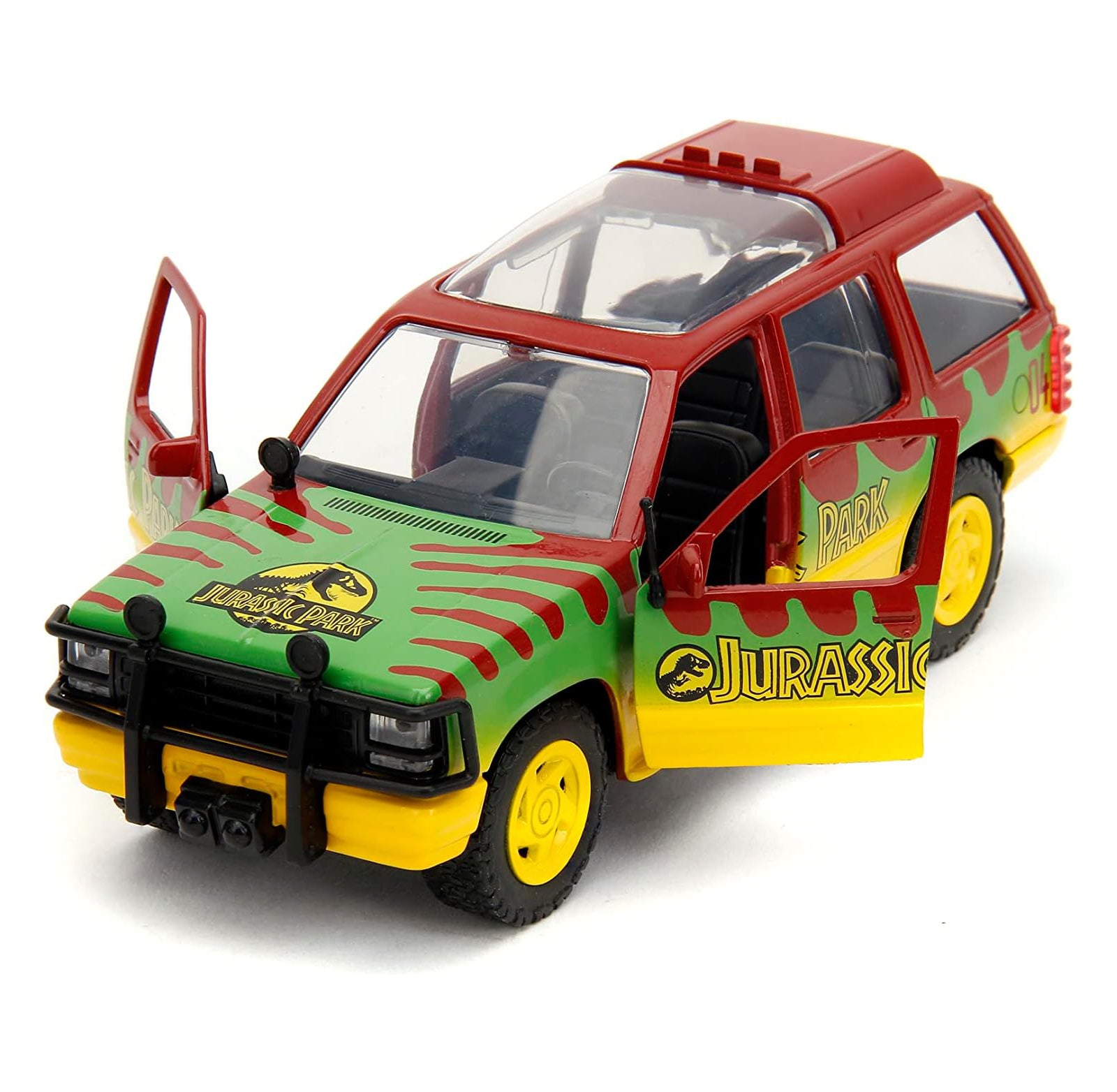 Jada Toys - Jurassic Park 1:32 1993 Ford Explorer Die-Cast Car, Toys for Kids and Adults