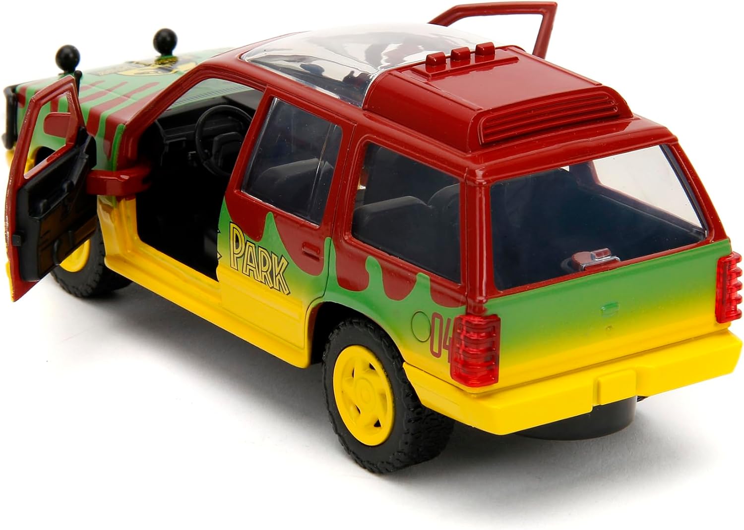 Jada Toys - Jurassic Park 1:32 1993 Ford Explorer Die-Cast Car, Toys for Kids and Adults
