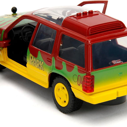 Jada Toys - Jurassic Park 1:32 1993 Ford Explorer Die-Cast Car, Toys for Kids and Adults