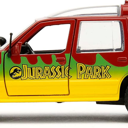 Jada Toys - Jurassic Park 1:32 1993 Ford Explorer Die-Cast Car, Toys for Kids and Adults