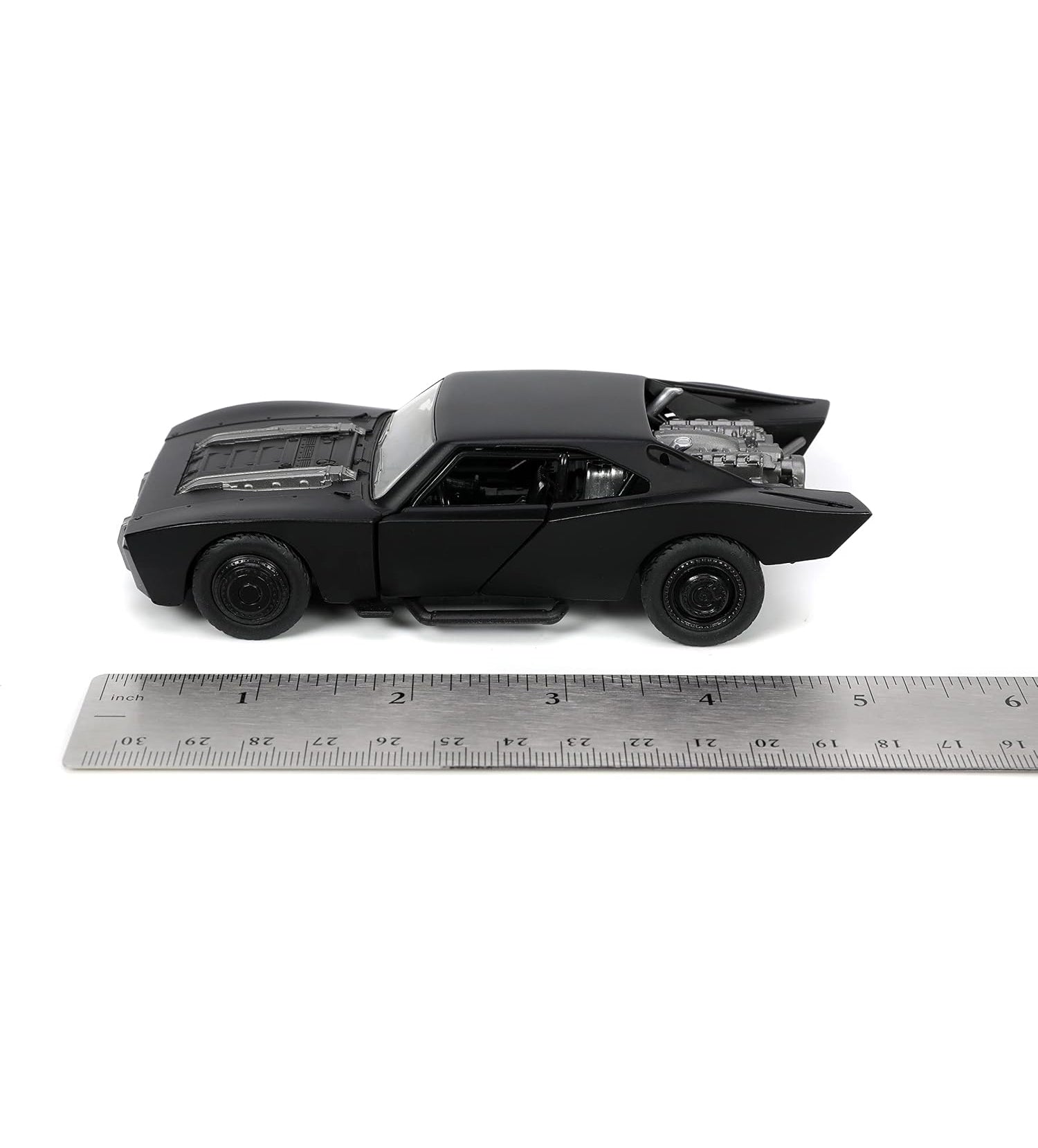 Jada The Batman Batmobile 2022 – Hollywood Rides Die-Cast Model Car Toys – 1:32 Scale, Durable Build – Collectible