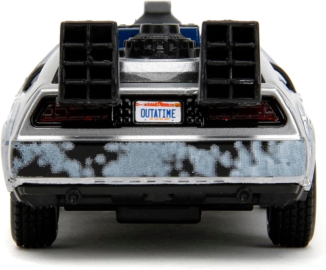 Jada Toys - Back to The Future 1:32 Time Machine Frost Die-Cast Car