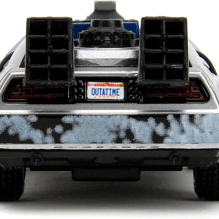 Jada Toys - Back to The Future 1:32 Time Machine Frost Die-Cast Car
