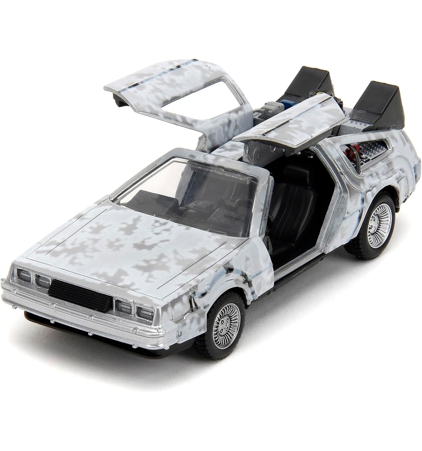 Jada Toys - Back to The Future 1:32 Time Machine Frost Die-Cast Car