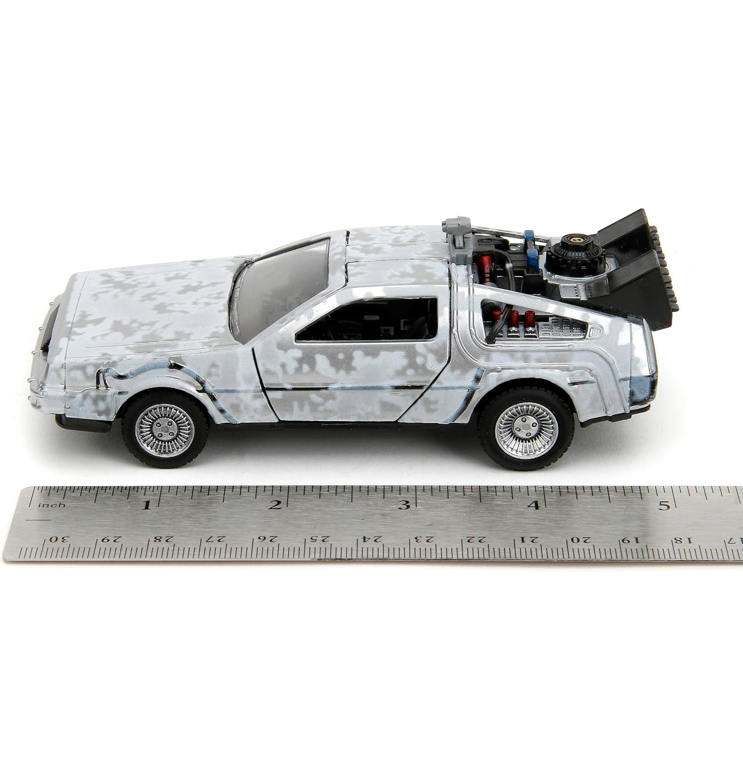 Jada Toys - Back to The Future 1:32 Time Machine Frost Die-Cast Car