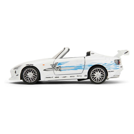 Jada Toys - 2001 Honda S2000 Convertible 1:32 Scale, Fast & Furious Remix - 25th Anniversary Diecast Model Car