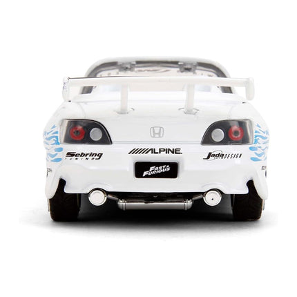 Jada Toys - 2001 Honda S2000 Convertible 1:32 Scale, Fast & Furious Remix - 25th Anniversary Diecast Model Car