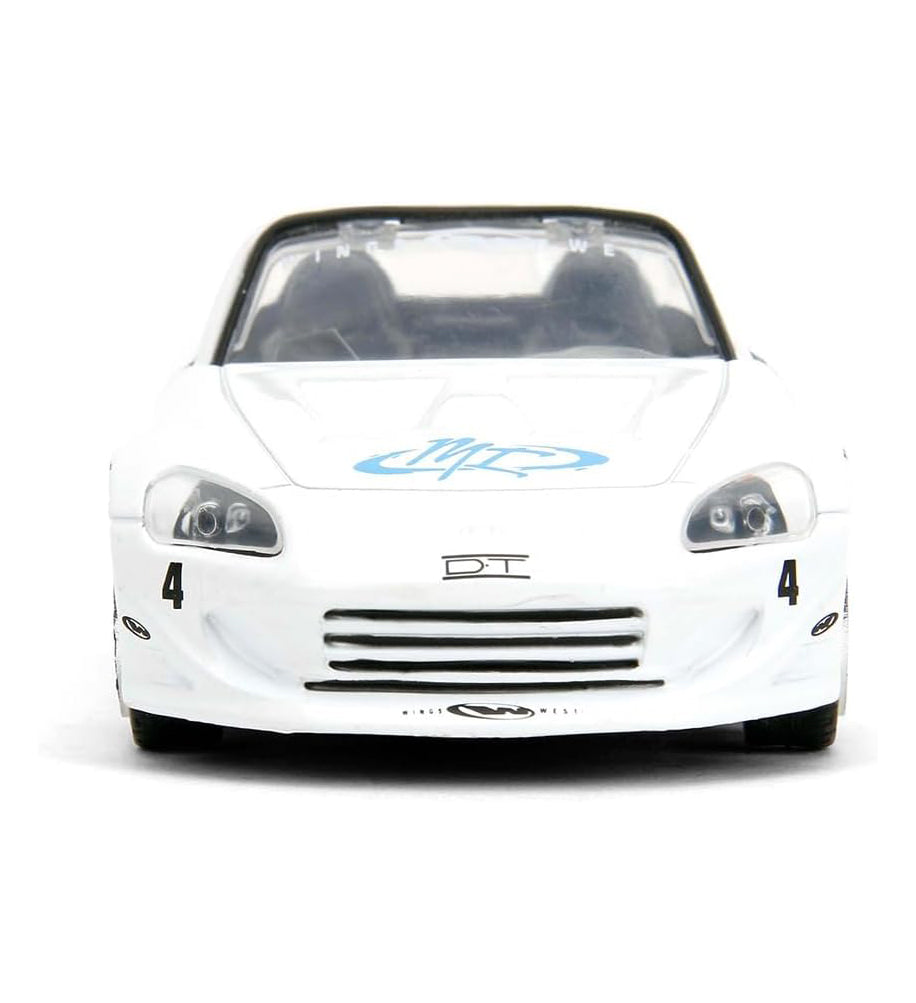 Jada Toys - 2001 Honda S2000 Convertible 1:32 Scale, Fast & Furious Remix - 25th Anniversary Diecast Model Car