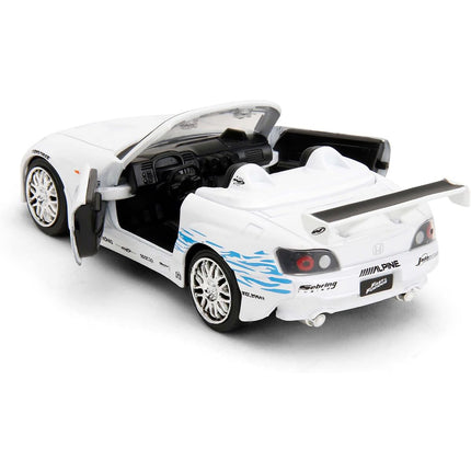 Jada Toys - 2001 Honda S2000 Convertible 1:32 Scale, Fast & Furious Remix - 25th Anniversary Diecast Model Car