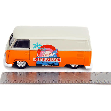 Jada Toys - Hollywood Rides Disney Stitch 1961 VW Bus - Die-cast Car with Opening Doors, 1:32 Scale (Collector’s Edition)