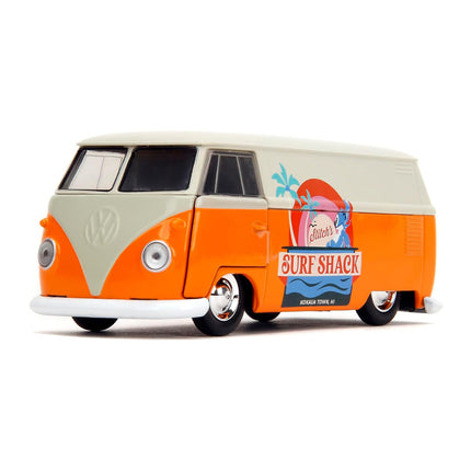 Jada Toys - Hollywood Rides Disney Stitch 1961 VW Bus - Die-cast Car with Opening Doors, 1:32 Scale (Collector’s Edition)