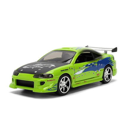 Jada Toys - 1:32 Fast & Furious Brian's Mitsubishi Eclipse (Damaged Version)  Diecast Model Car