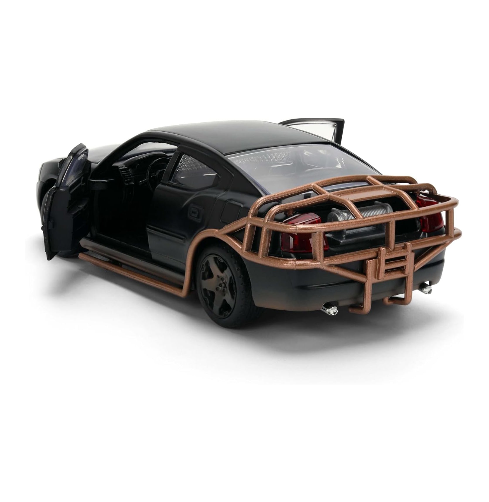 Jada Toys - Fast & Furious 2006 Dodge Charger Diecast Car Toys Toys – 1:32 Scale Heist Edition Black with Opening Doors