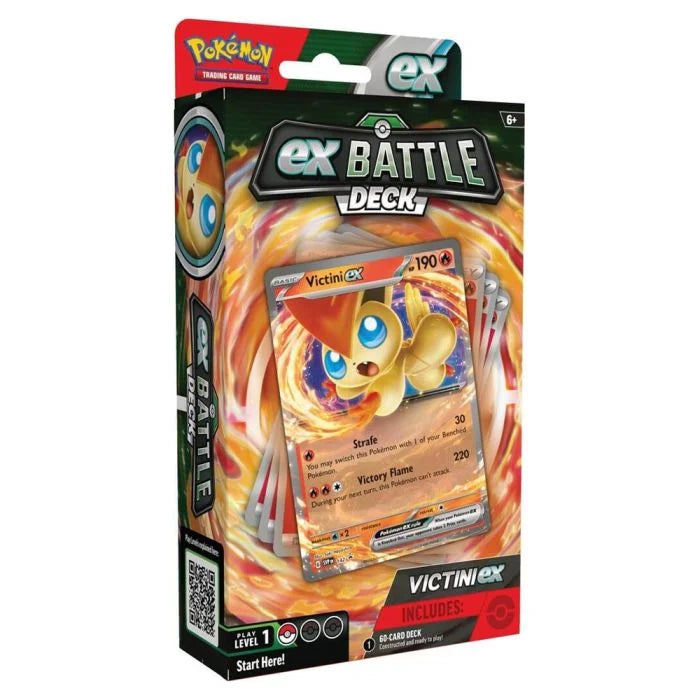 Pokemon Scarlet & Violet Victini/Miraidon EX Battle Decks (ENGLISH EDITION)