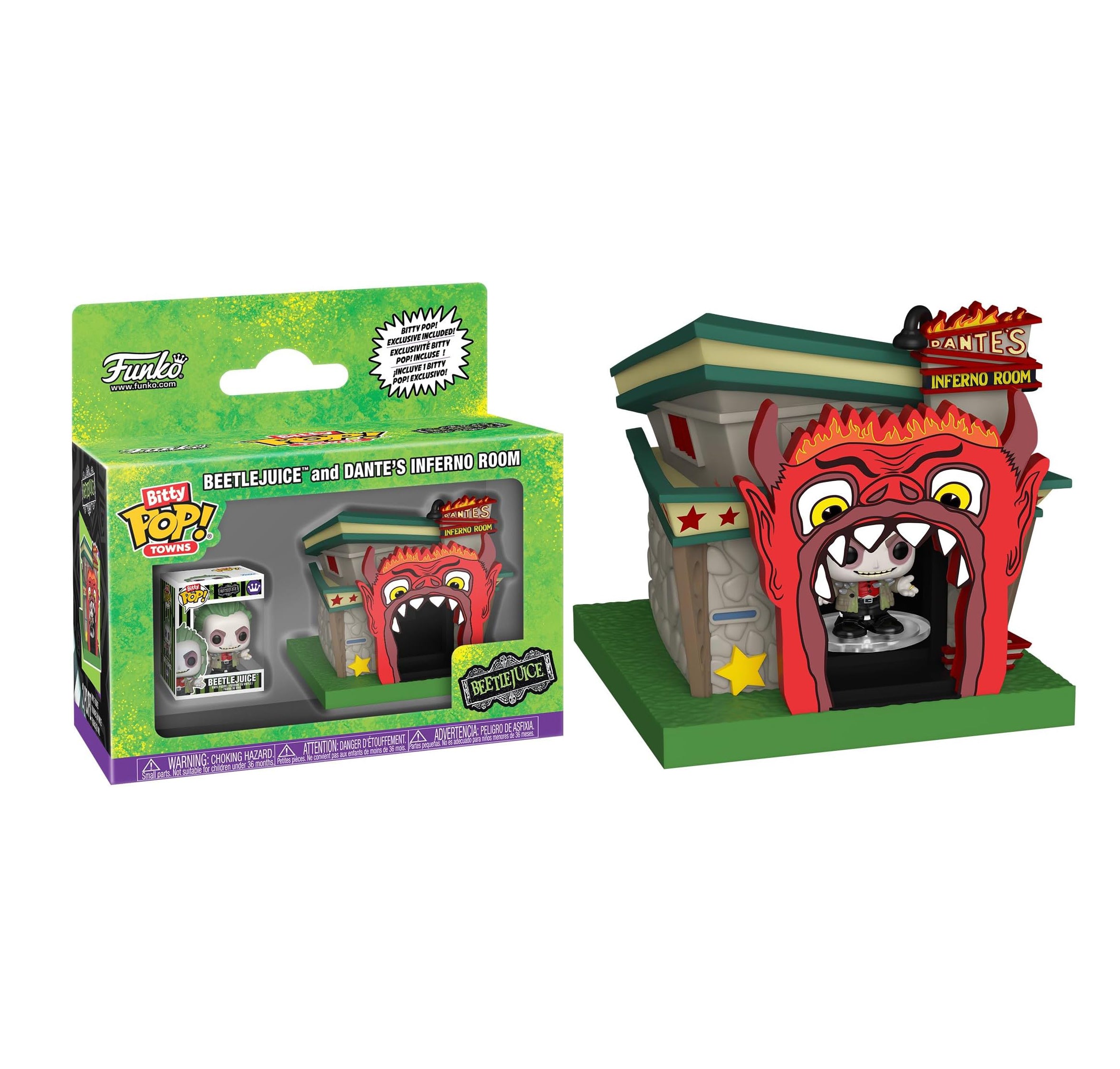 Funko Pop! Bitty Town: Beetlejuice and Dantes Infernal Room