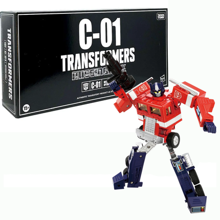 Transformers Masterpiece Missing Link C-01 Optimus Prime: Animation Edition Figure