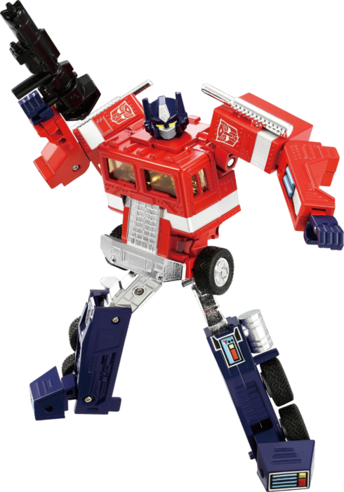 Transformers Masterpiece Missing Link C-01 Optimus Prime: Animation Edition Figure