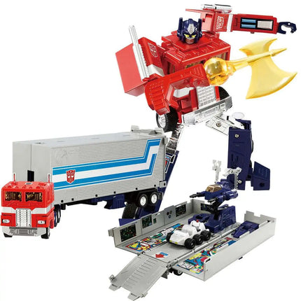Transformers Masterpiece Missing Link C-01 Optimus Prime: Animation Edition Figure