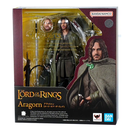 Tamashii Nations - S.H. Figuarts Lord of the Rings - Aragorn (The Lord of The Rings: The Fellowship of The Ring) Action Figures