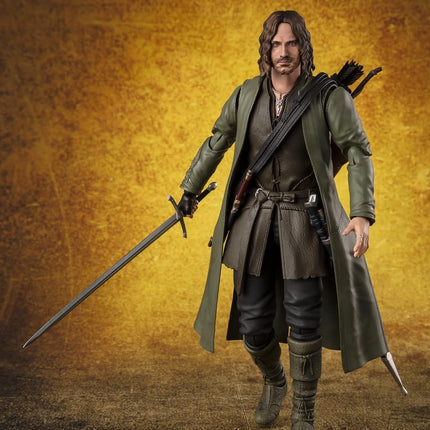 Tamashii Nations - S.H. Figuarts Lord of the Rings - Aragorn (The Lord of The Rings: The Fellowship of The Ring) Action Figures