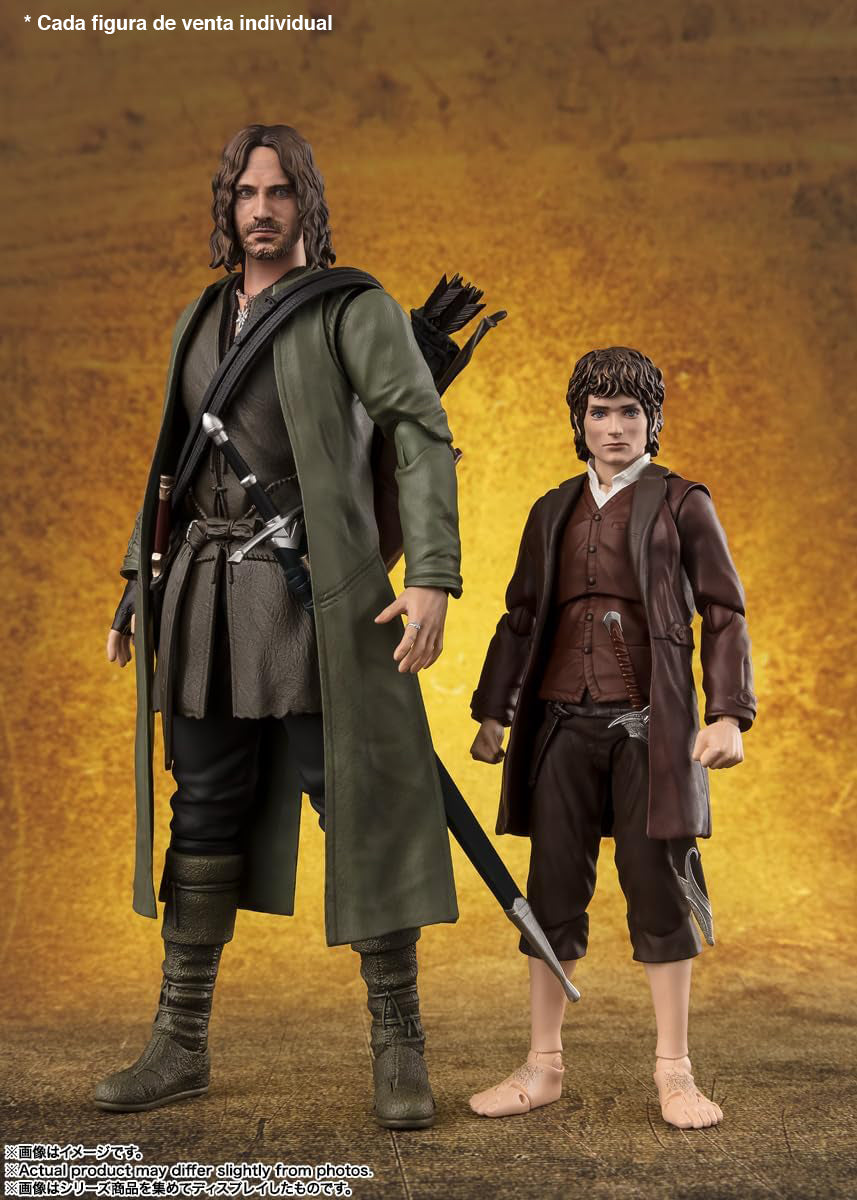Tamashii Nations - S.H. Figuarts Lord of the Rings - Aragorn (The Lord of The Rings: The Fellowship of The Ring) Action Figures