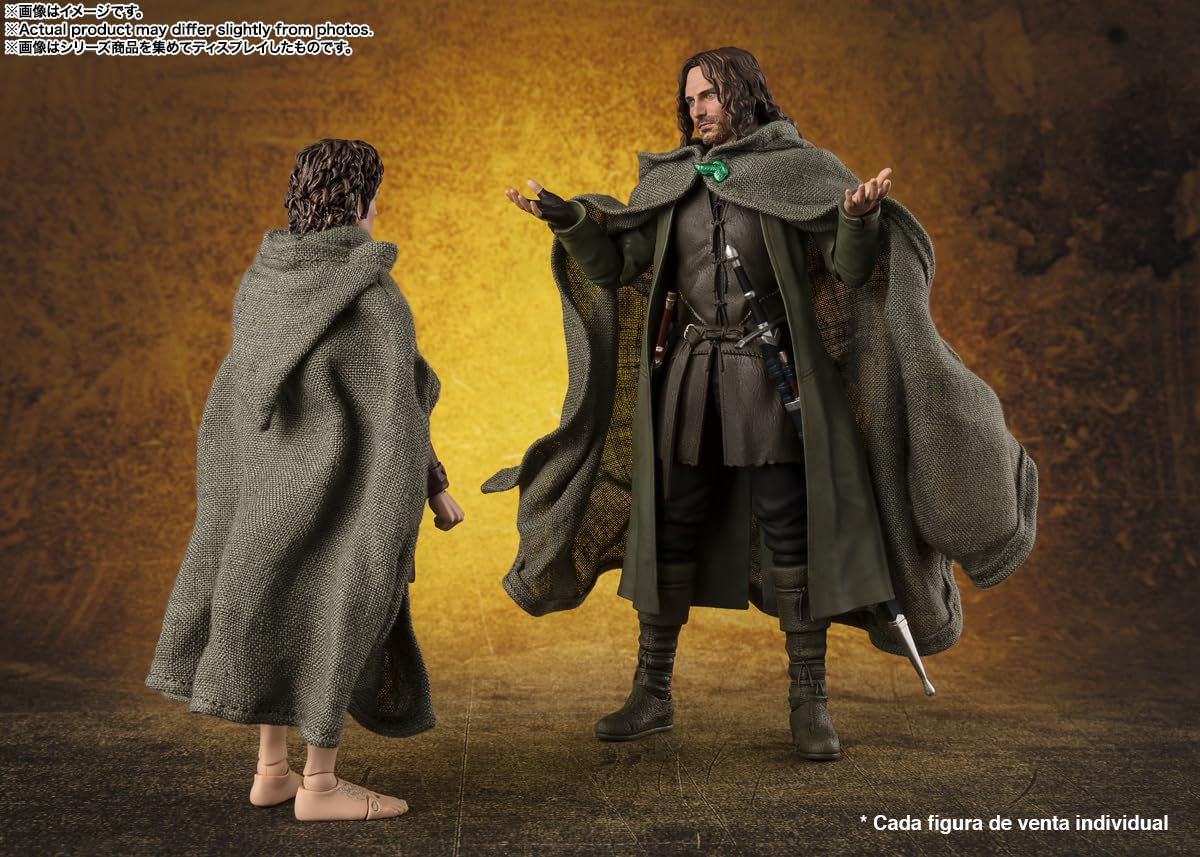 Tamashii Nations - S.H. Figuarts Lord of the Rings - Aragorn (The Lord of The Rings: The Fellowship of The Ring) Action Figures