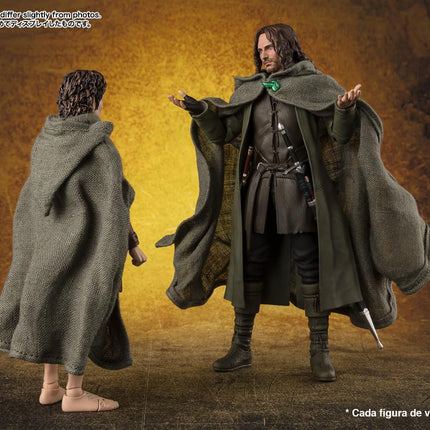Tamashii Nations - S.H. Figuarts Lord of the Rings - Aragorn (The Lord of The Rings: The Fellowship of The Ring) Action Figures